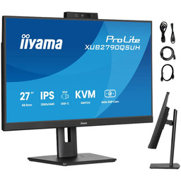 Monitor iiyama ProLite XUB2790QSUH-B2 27" IPS QHD LED
