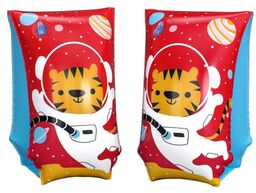 Rękawki do pływania, tygryski, Bestway, 30x15 cm, czerwony