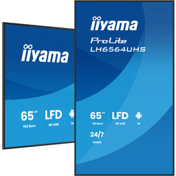 Monitor prezentacyjny 65" iiyama DS LH6564UHS-B1AG, 4K VA