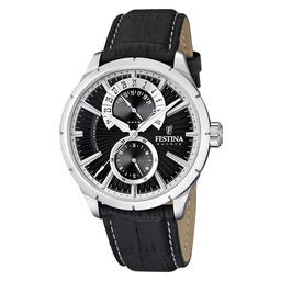 Zegarek kwarcowy FESTINA F16573/3, męski, Retro Multifunction, WR50