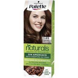 Schwarzkopf Palette Naturals - Barwnik 3,65 Czekoladowy brąz,