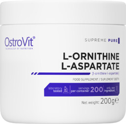 OstroVit L-Asparaginian L-Ornityny Supreme Pure 200 g czysty