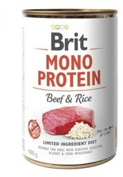 Brit Mono Protein Beef&Rice - mokra karma