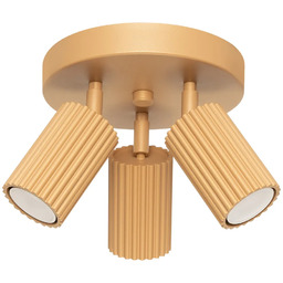 Lumes Złoty plafon sufitowy w nowoczesnym stylu -