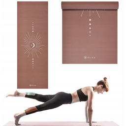 Mata do ćwiczeń jogi Gaiam Cinnamon Vision 5mm