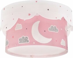 Dziecięca lampa sufitowa Dalber Moon and Pink Stars