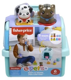 FISHER PRICE Zabawka edukacyjna Sorter Transporter Pets HTW93