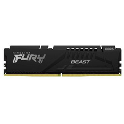 Kingston Pamięć DDR5 Fury Beast 128GB(4*32GB)/5600 CL40 czarna