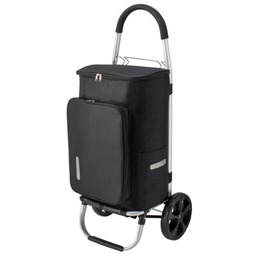 SEMI LINE Wózek na zakupy Premium L2040-1 Czarny