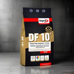 Fuga elastyczna Sopro odcienie szarości i srebra Jasny