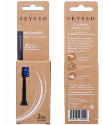 SEYSSO Końcówki do szczoteczki sonicznej SEYSSO Gold Black