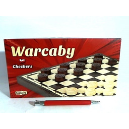 No Name Warcaby drewniane 25cm MAGIERA