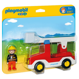 PLAYMOBIL, Wóz strażacki z drabiną, 6967