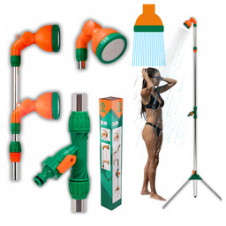 Prysznic Ogrodowy Biwakowy Regulowany Teleskopowo Stojący natrysk 1,6-