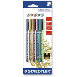 Marker metaliczny, 5 sztuk