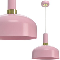 Milagro Lampa wisząca MALMO PINK 1xE27