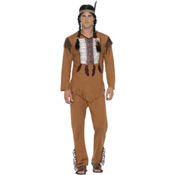 Native American Inspired Warrior Costume (XL)