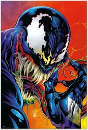 Plakat Marvel Venom Comicbook - Lampa dekoracyjna Marvel/Plakat