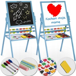 Magnetyczna Kredowa Tablica Obrotowa Ricokids