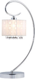Italux lampa stołowa Span MTM1583/1 WH biały abażur