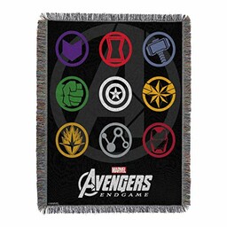 Marvel Northwest Avengers tkany gobelin narzuta, 122 x