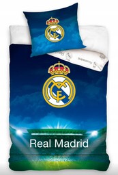 Real Madrid Pościel 140x200 cm Bawełniana Komplet Pościeli