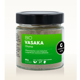 BIO Vasaka (Adhatoda vasica) Churna 80g Cosmoveda
