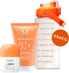 Zestaw Vichy Capital Soleil UV-Aqua, ochronny fluid nawilżający