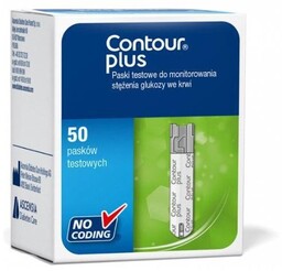 Contour Plus, Test Paskowy, 50 Sztuk