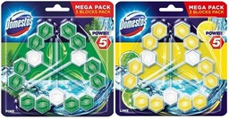 Domestos Power 5 Kostka Toaletowa Zawieszka 6x55g