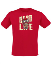 Koszulka Marvel - Deadpool Nerd Life Funko (rozmiar