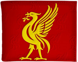 Portfel Rozkładany Liverpool FC Czerwony Gumowy