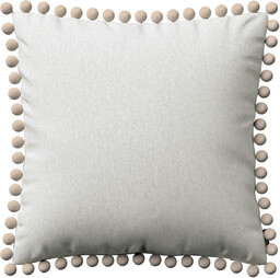 Poszewka Wera na poduszkę, kremowy, 45 x 45