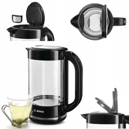 Czajnik elektryczny szklany Bosch TWK70B03 1,7l 2400W obrotowa