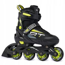Rolki Regulowane Raven Profession Black/Lime 35-39
