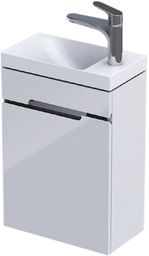 Oristo Silver Compact szafka z umywalką 40x50x22cm biały
