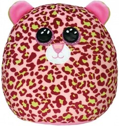 Ty Squish-a-Boos różowy leopard - LAINEY, 30 cm