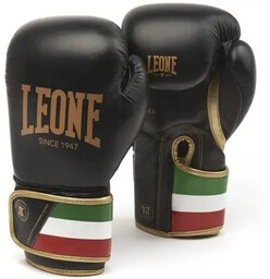 Leone1947 Rękawice Bokserskie "Italy 47" Czarne