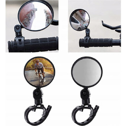 LUSTRO ROWEROWE 360  REGULACJA WODOODPORNE WYPUKŁE MONTAŻ