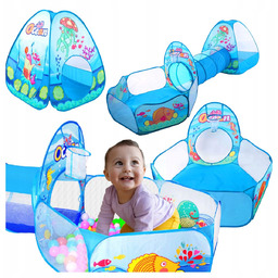 Namiot Kojec Tunel Suchy Basen Dla Dzieci Rozkładany