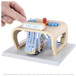 Interaktywna myjnia dla samochodów PowerClean Goki 53779 drewniane