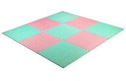 Mata Puzzle Kolorowy 9szt.
