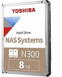 Toshiba N300 NAS dysk twardy 8 TB 7200