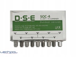 URZ0615 Sumator Rtv/sat x4 Dse SOC-4 zew.