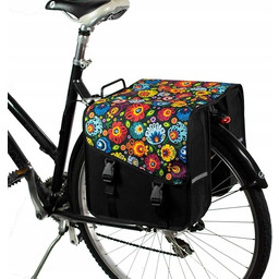 Torba na rower Na Bagażnik podwójna Modna Kolorowa