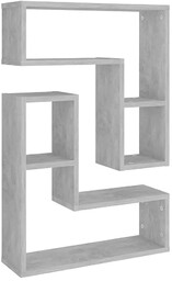 Elior Zestaw 2 półek ściennych beton - Matic