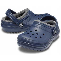 Ocieplane Klapki Chodaki Dziecięce Crocs Clog 29,5