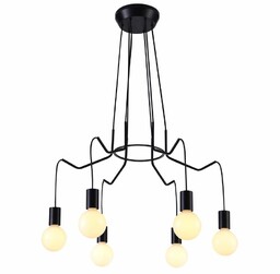 Lumes Duża czarna lampa industrialna - K149-Expan