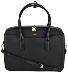 Czarna elegancka torba damska na laptopa 15'' Semi