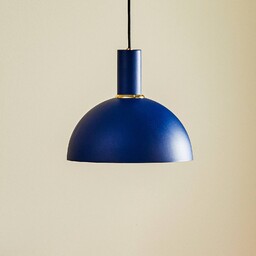 Lampa wisząca Selma Argon, możliwość ściemniania, niebieski, salon